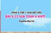 Bài 8.23 SGK Toán 6 tập 2 Kết nối tri thức